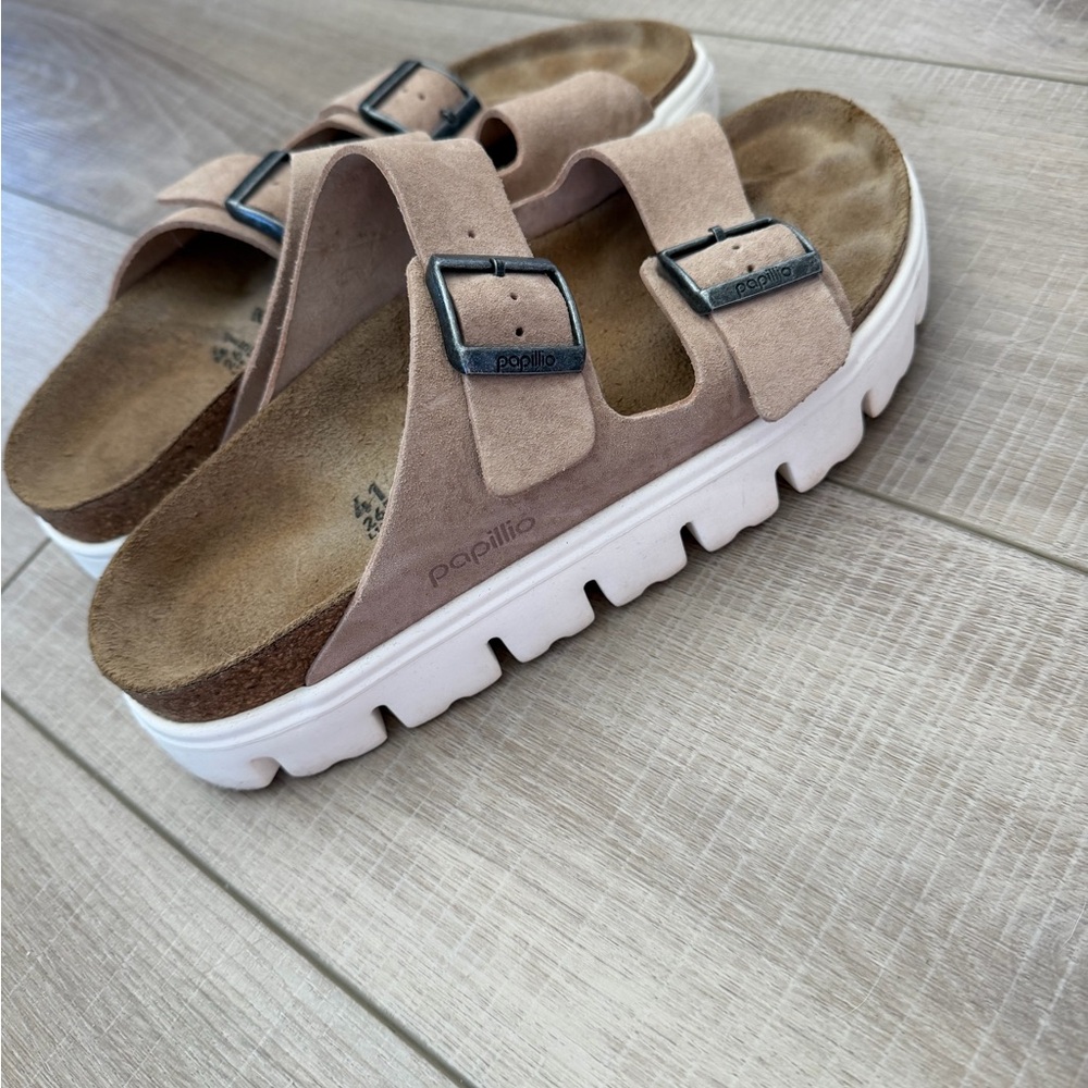 Papillio Women's Sandals - Tan and White